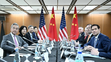 US’s Rubio meets China's Wang ahead of high-level exchange