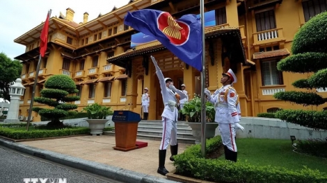 Lễ thượng cờ ASEAN: Thúc đẩy đoàn kết, hợp tác vì tương lai khu vực