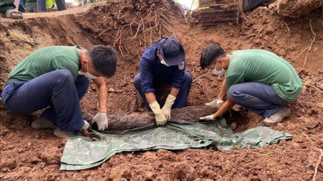 Tìm thấy 44 bộ hài cốt liệt sĩ tại xã biên giới Tân Thành, tỉnh Đồng Tháp