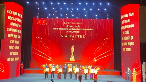75 tác phẩm xuất sắc được trao giải Cuộc thi chính luận về bảo vệ nền tảng tư tưởng của Đảng