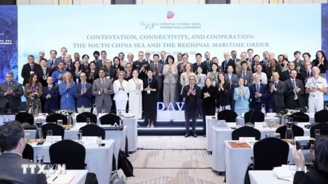 ปิดการสัมมนาเชิงวิชาการระหว่างประเทศเกี่ยวกับทะเลตะวันออก ครั้งที่ 18