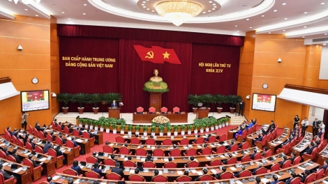  ปิดการประชุมครั้งที่ 4 คณะกรรมการกลางพรรคคอมมิวนิสต์เวียดนามสมัยที่ 14