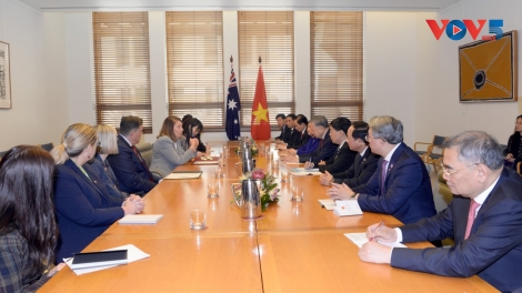 Vietnam’s top leader calls for stronger parliamentary ties with Australia 