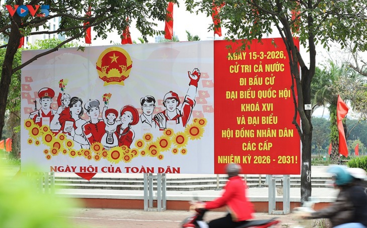 วันอาทิตย์ที่ 15 มีนาคม 2026 ผู้มีสิทธิเลือกตั้งทั่วประเทศจะเข้าร่วมการเลือกตั้งสมาชิกสภาแห่งชาติสมัยที่ 16 และสมาชิกสภาประชาชนทุกระดับ วาระปี 2026 – 2031 ผู้มีสิทธิเลือกตั้งในกรุงฮานอยจะร่วมกับประชาชนทั้งประเทศในการปฏิบัติสิทธิและหน้าที่พลเมือง เพื่อเลือกผู้แทนที่แสดงเจตจำนงและความปรารถนาของประชาชนในวาระใหม่