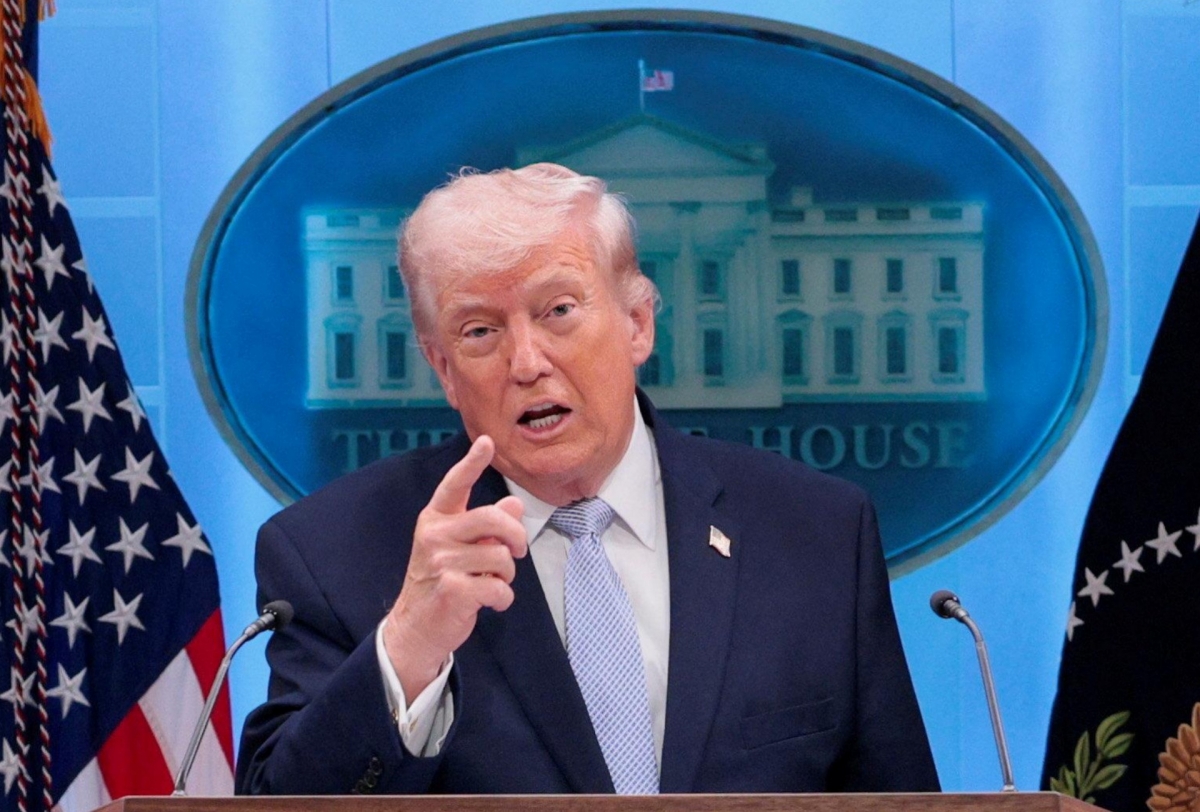 
US President Donald Trump at a press conference in Washington, DC (Photo: REUTERS/Evan Vucci)