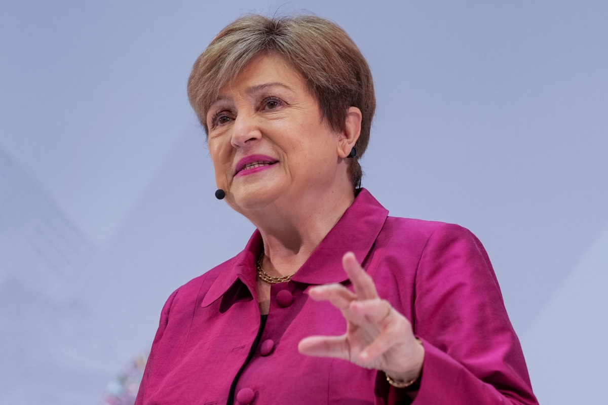 
IMF chief Kristalina Georgieva speaks ahead the annual Spring Meetings co-hosted by the International Monetary Fund and the World Bank in Washington, D.C., US on April 9, 2026 (Photo: REUTERS/Ken Cedeno)