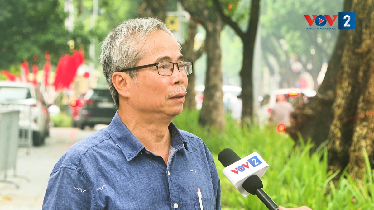 El arquitecto Tran Huy Anh. Foto: VOV