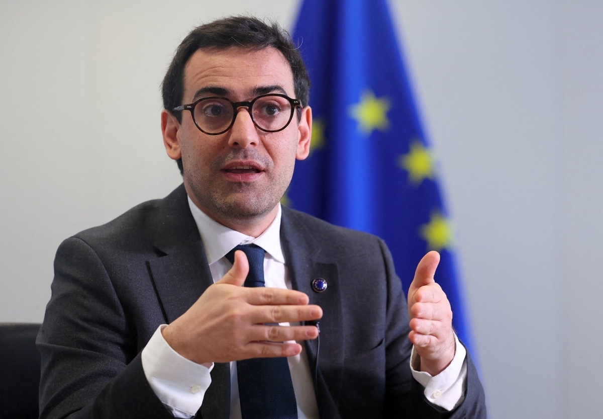 Ông Stéphane Séjourné, Phó Chủ tịch Điều hành Ủy ban châu Âu. Ảnh: REUTERS/Yves Herman