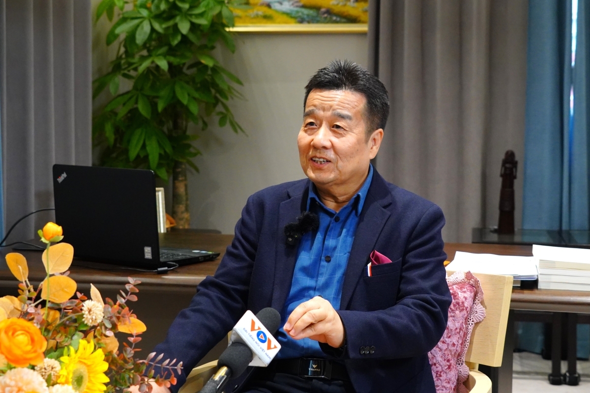 Wuyan Zhong, presidente y secretario general del Centro de Estudios CETC. Foto: VOV