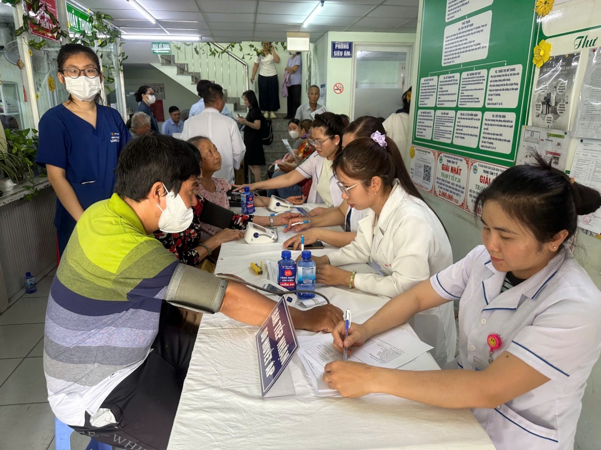 Tầm soát ung thư giúp phát hiện bệnh sớm cho người dân. Ảnh: VOV-TPHCM