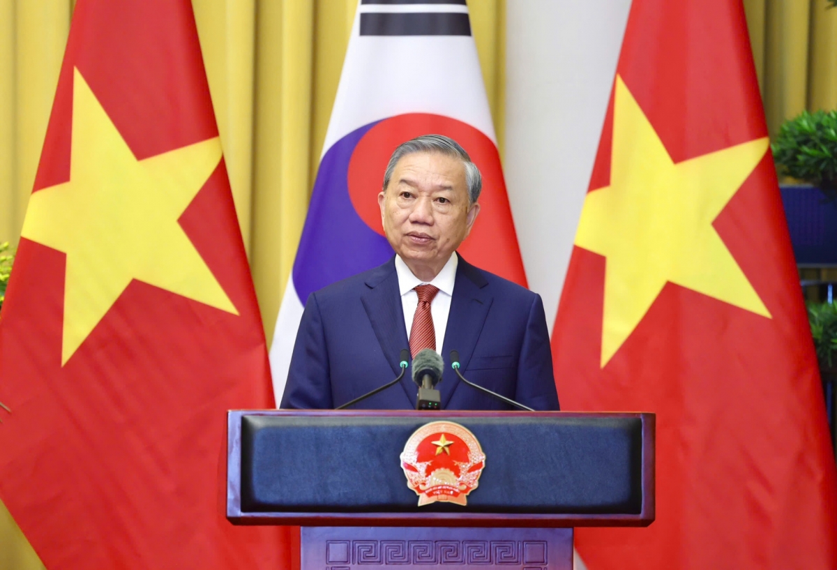 トー・ラム書記長　写真：Văn Hiếu/VOV