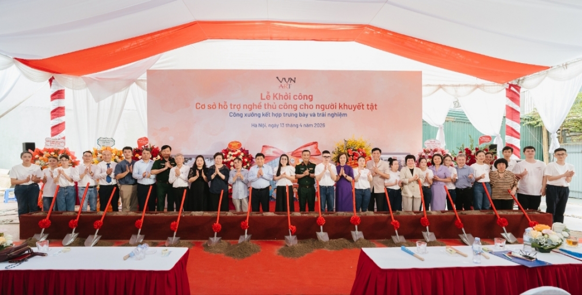 The groundbreaking ceremony takes place on April 14, 2026 (Photo: Vun Art)