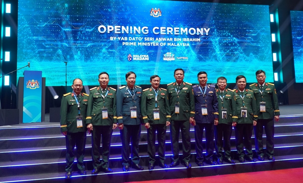 Delegasi Vietnam hadir di DSA (Foto: Kemhan Vietnam)