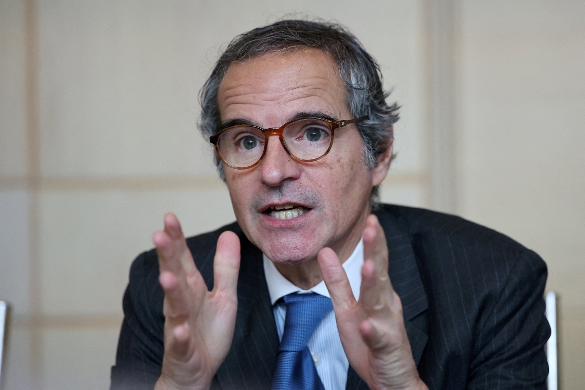 Rafael Grossi, directeur général de l’AIEA. Photo: Reuters