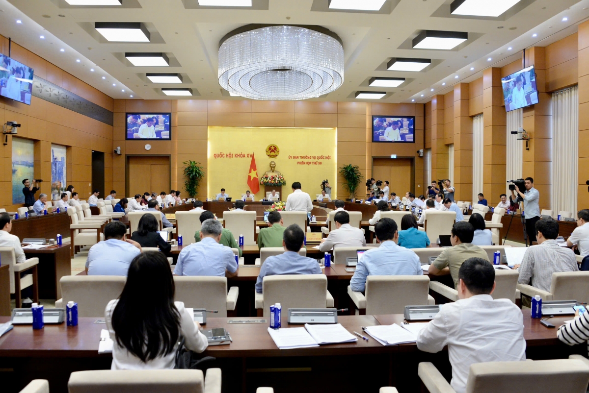 Panorama sidang. Foto: VOV