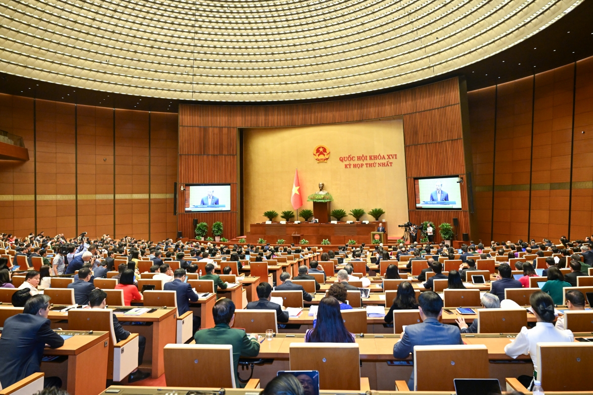 Panorama persidangan tersebut (Foto: VOV)