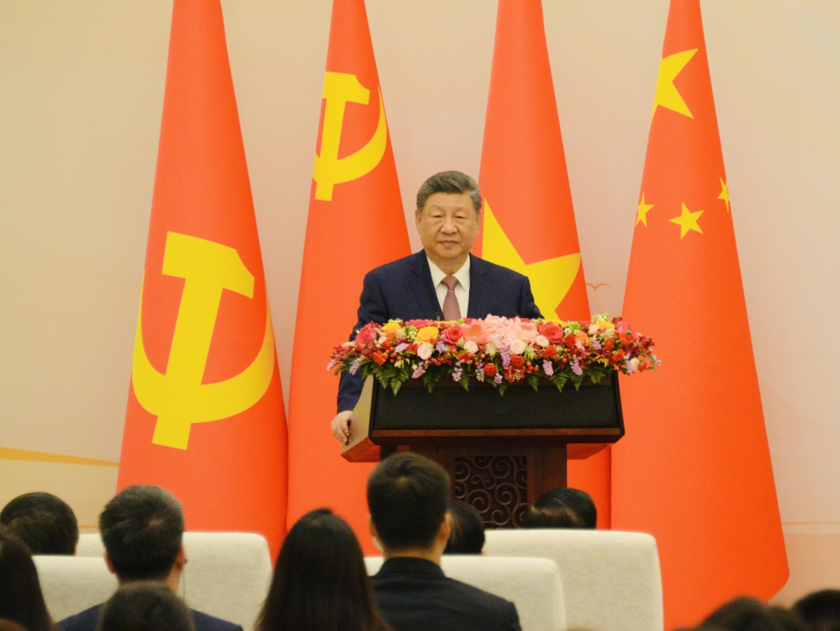 习近平总书记、国家主席在会上发表讲话