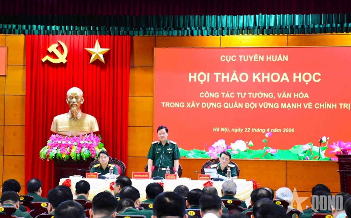 ទិដ្ឋភាពនៃសិក្ខាសាលា។ (រូបថត៖ QDND)