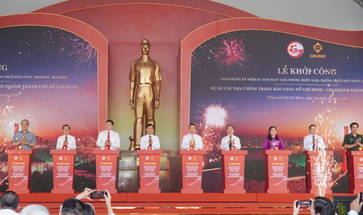 ホーチミン博物館の改修・整備プロジェクト起工式（写真：Vũ Hường/VOV）