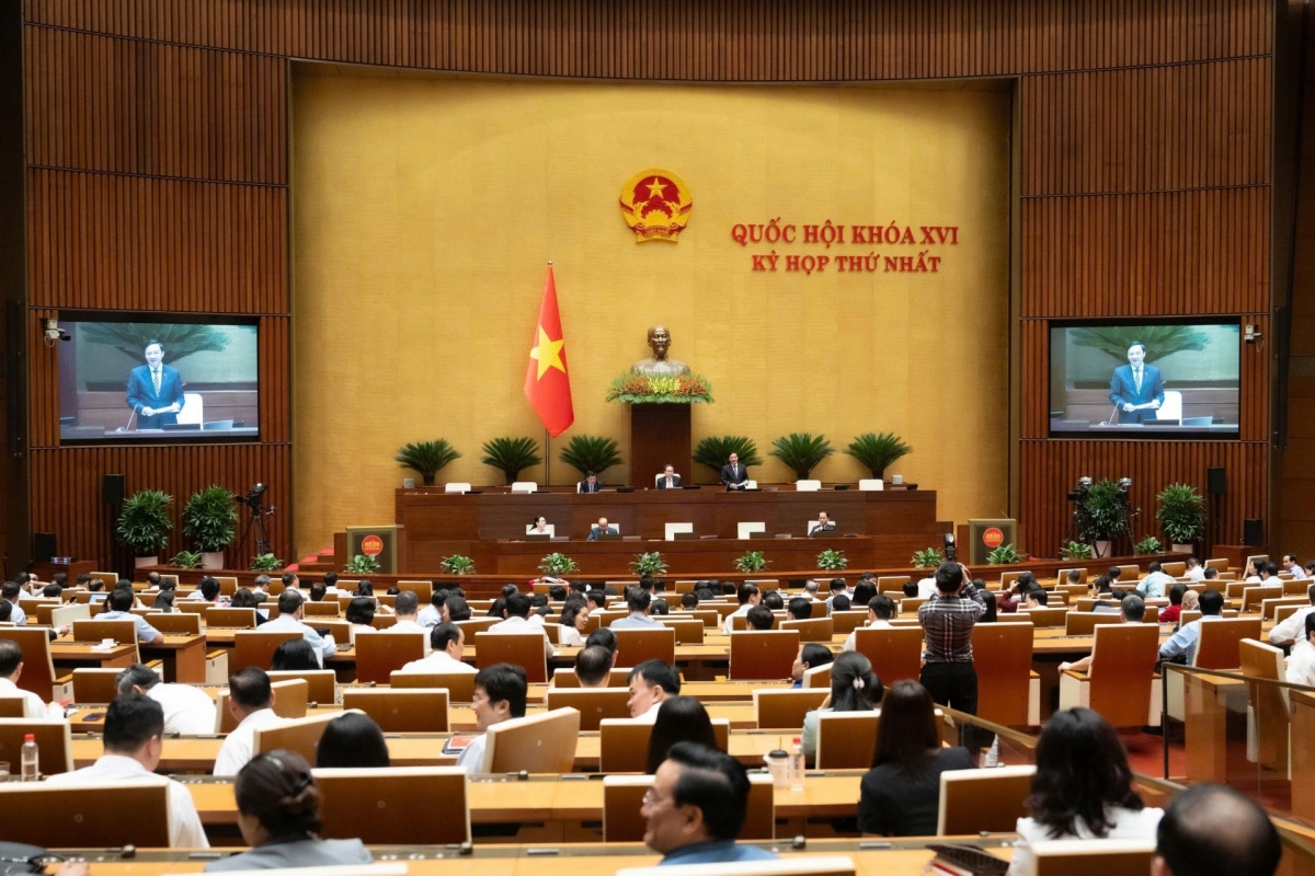 Quang cảnh phiên họp của Quốc hội. Ảnh: quochoi.vn