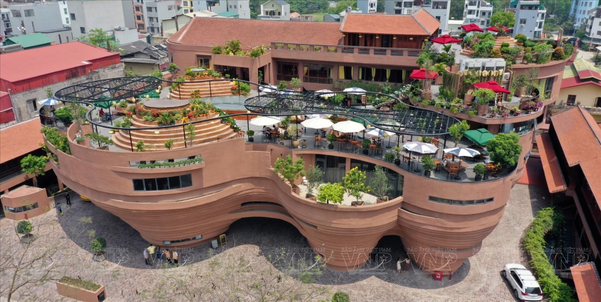 El Museo de Cerámica de Bat Trang es una de las obras arquitectónicas más bellas del mundo. Foto: vietnam.vnanet.vn