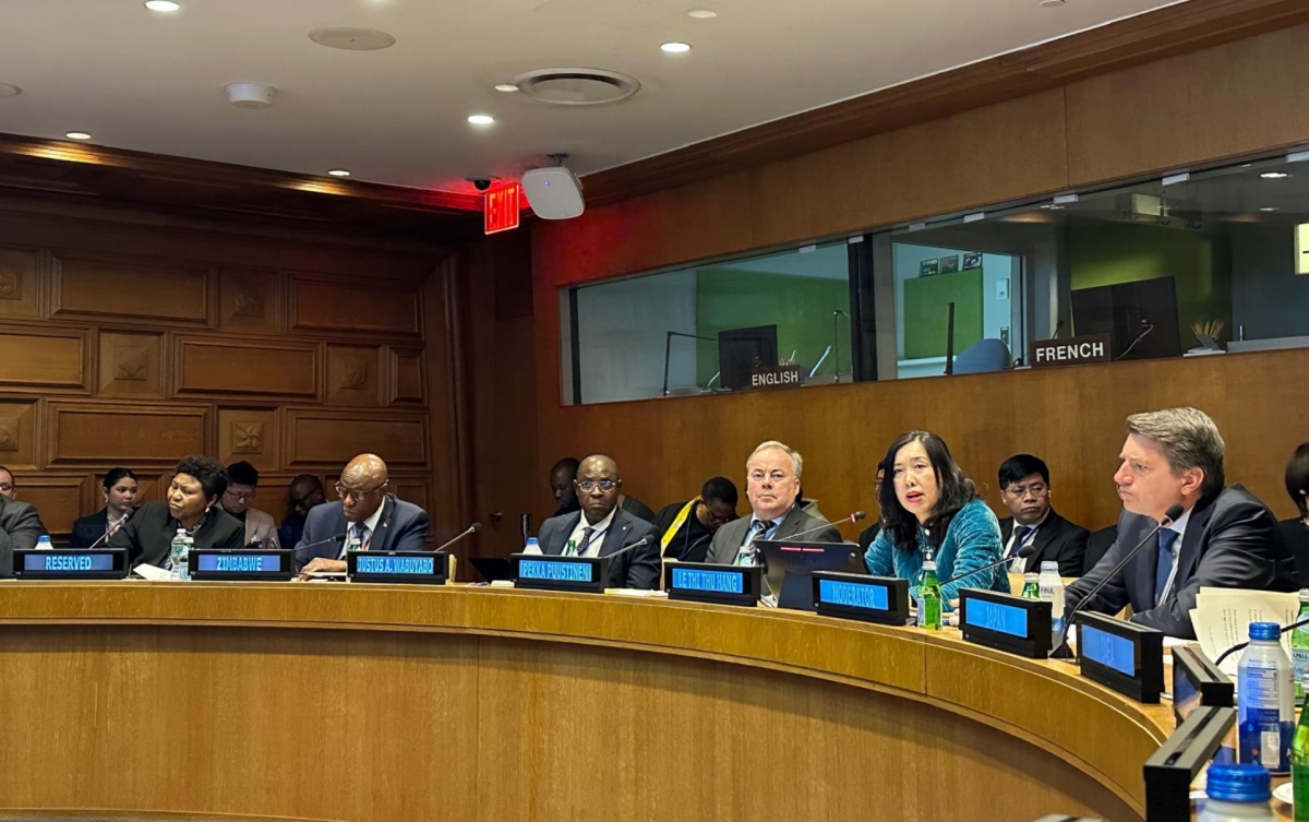 Panorama simposium tersebut (Foto: VOV-Washington)