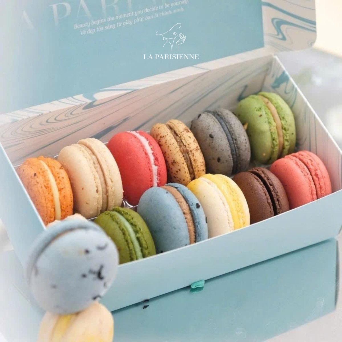 Macaron is a dessert that invites you to slow down and appreciate each layer, much like enjoying a well-crafted drink. (Photo: La Parisienne)