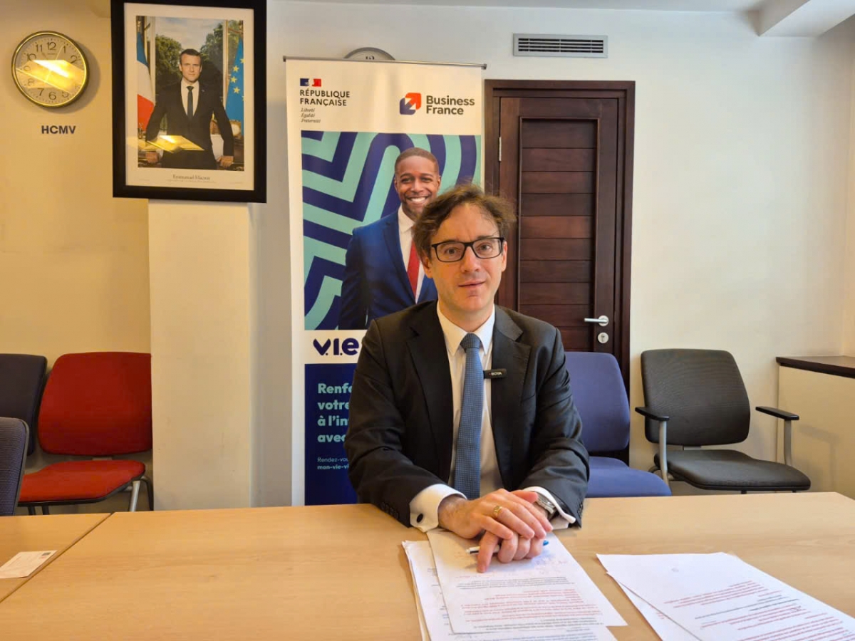 Yann Frollo de Kerlivio, directeur de Business France pour la zone ASEAN-Océanie. Photo: Business France