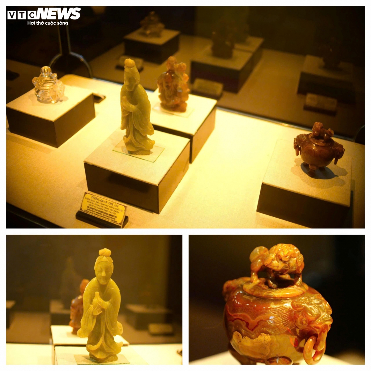 Trong số đó, nhiều báu vật độc bản, được chế tác công phu, tinh xảo bởi bàn tay tài hoa, điêu luyện của nghệ nhân trong các Ngự xưởng, nơi chuyên làm các vật dụng phục vụ cho hoàng cung nhà Nguyễn.