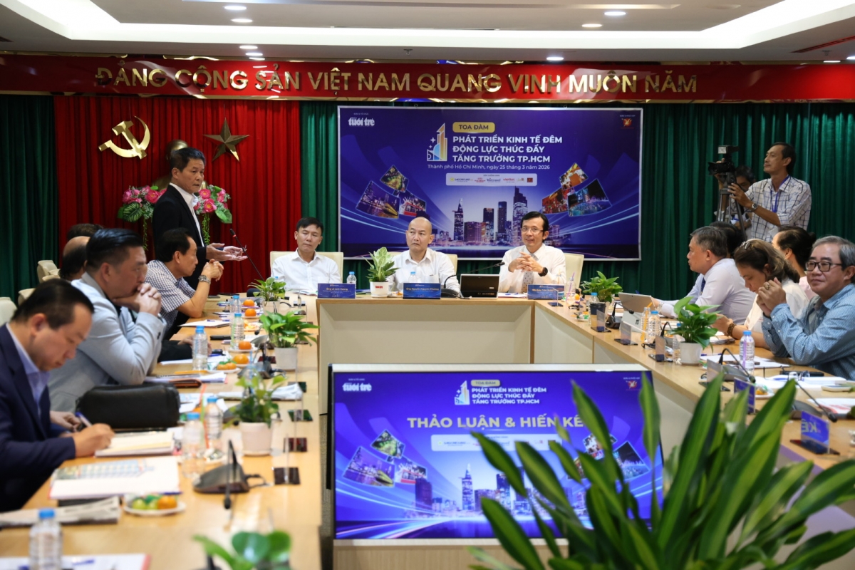 Blick auf das Seminar zur Entwicklung der Nachtwirtschaft in Ho-Chi-Minh-Stadt. (Foto: Ty Huynh)