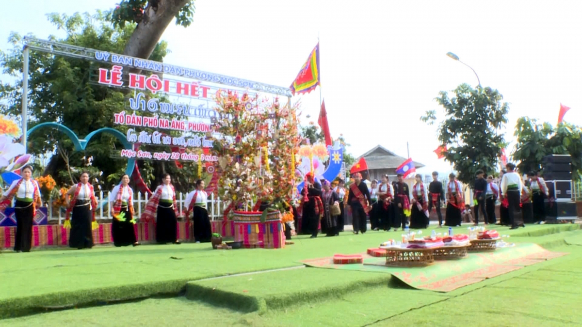  Lễ hội Hết Chá đã được công nhận là Di sản Văn hóa phi vật thể cấp Quốc gia. Ảnh: Thu Thuỳ/VOV-Tây Bắc