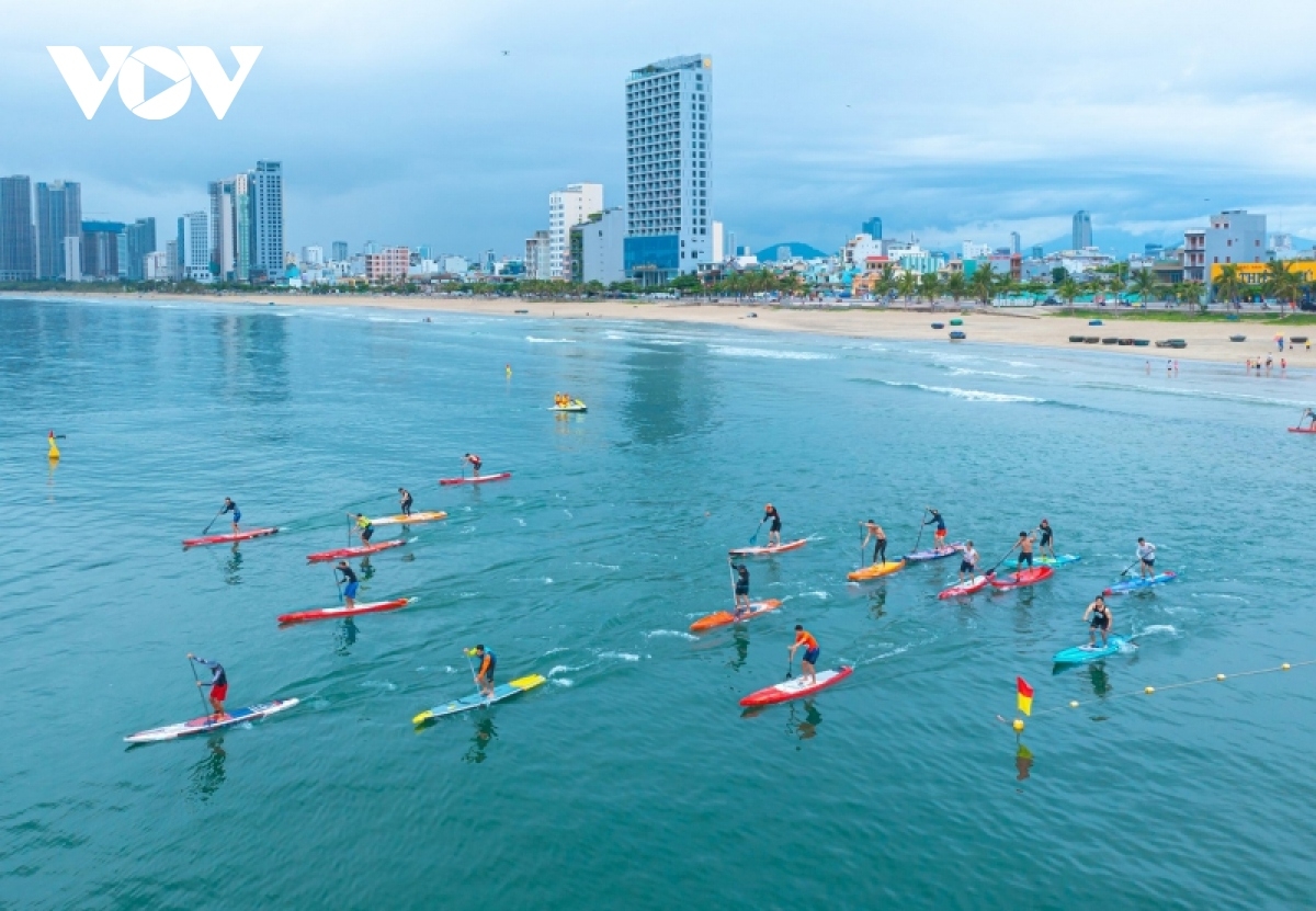 "Summer Wave Challenge" swimming competition will take place at Da Nang beach on April 27, 2026. Photo: Dinh Thieu/VOV-Central Bureau