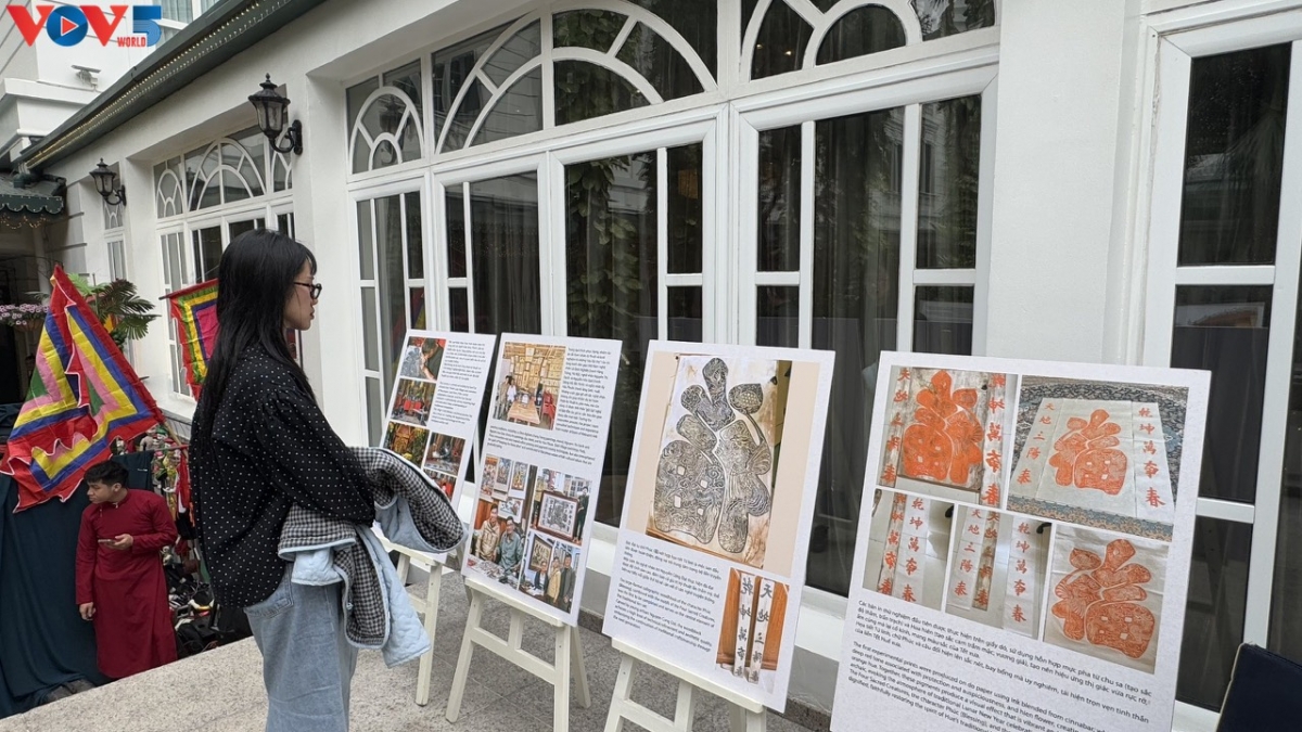 The prints displayed at Sofitel Legend Metropole Hanoi