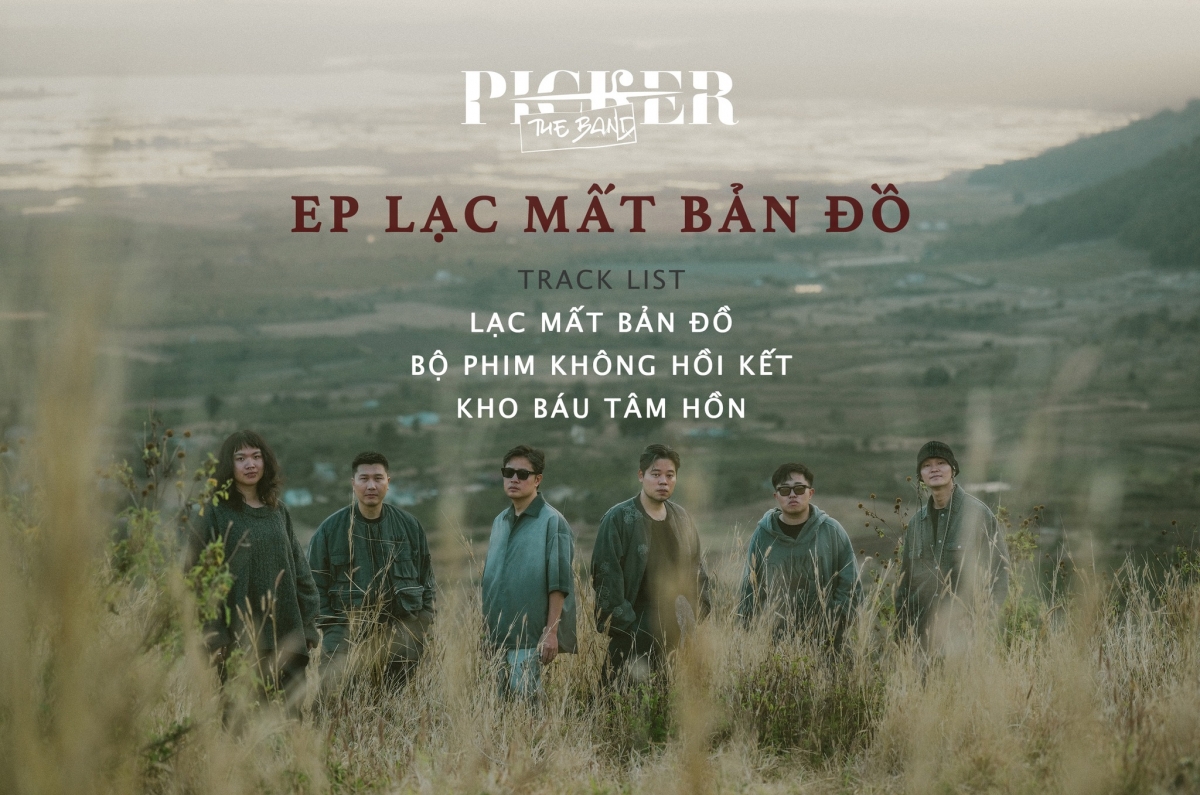 EP đầu tay của nhóm Picker Band gồm 3 ca khúc. Ảnh: Picker Band