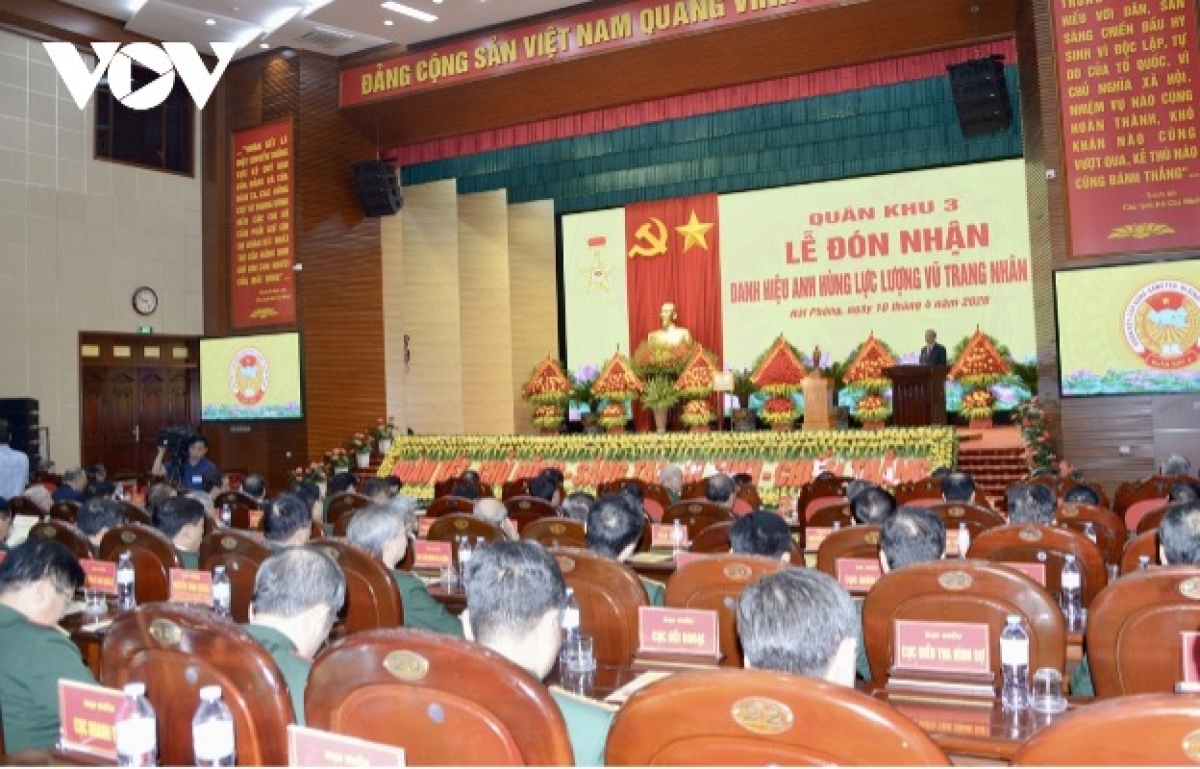 Tổng Bí thư, Chủ tịch nước Tô Lâm, Bí thư Quân ủy Trung ương về dự và trao danh hiệu Anh hùng lực lượng vũ trang nhân dân tặng Quân khu 3, Bộ Quốc phòng.