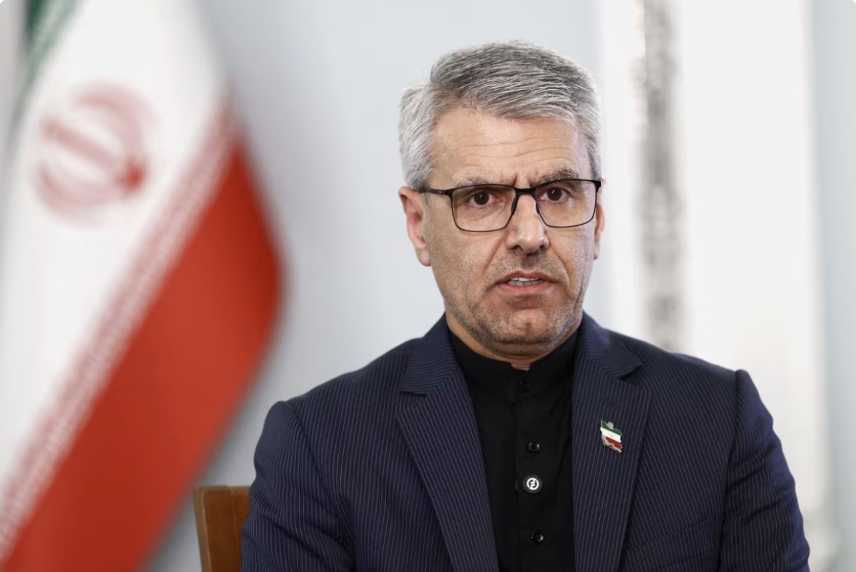 イランの報道官（写真：ロイター）