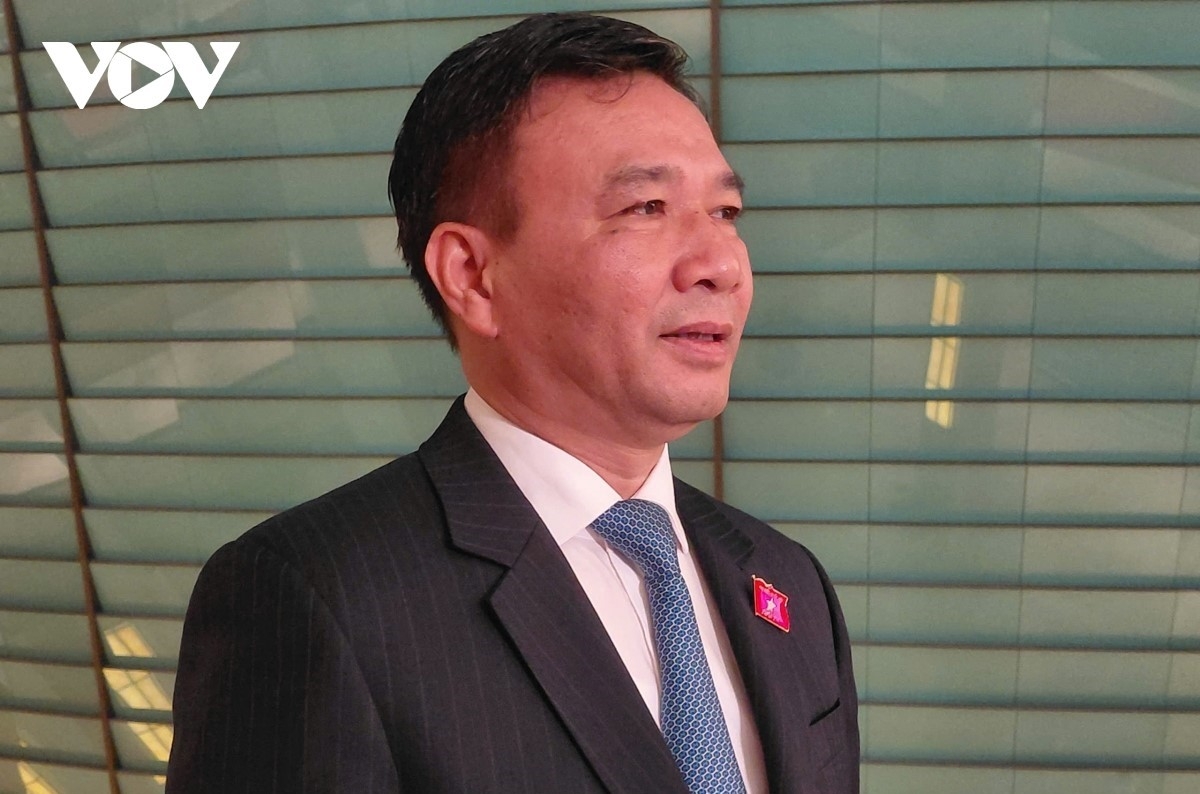 Deputy Chu Manh Hung of Tay Ninh province. (Photo: VOV)