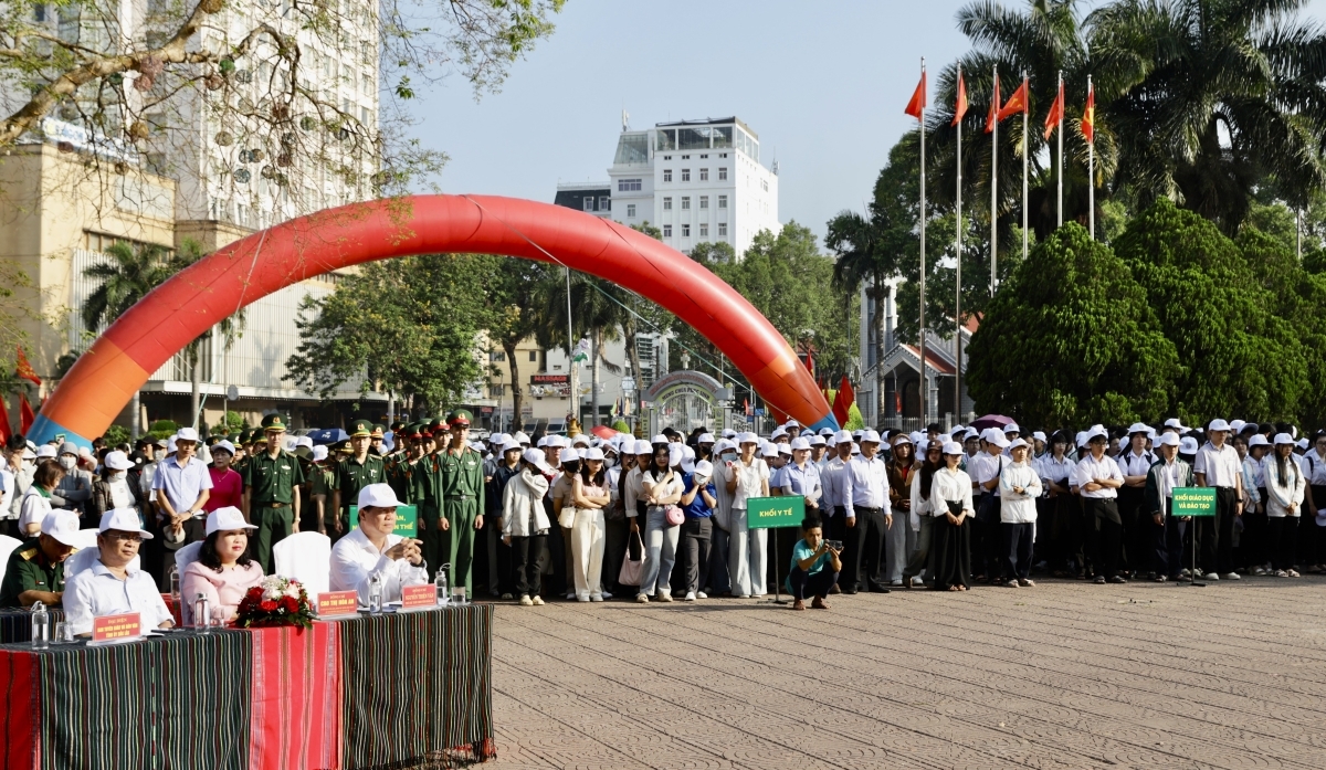 Meeting to mark National Health Day 2026 in Dak Lak province (Photo: Tuan Long/VOV-Central Highland)