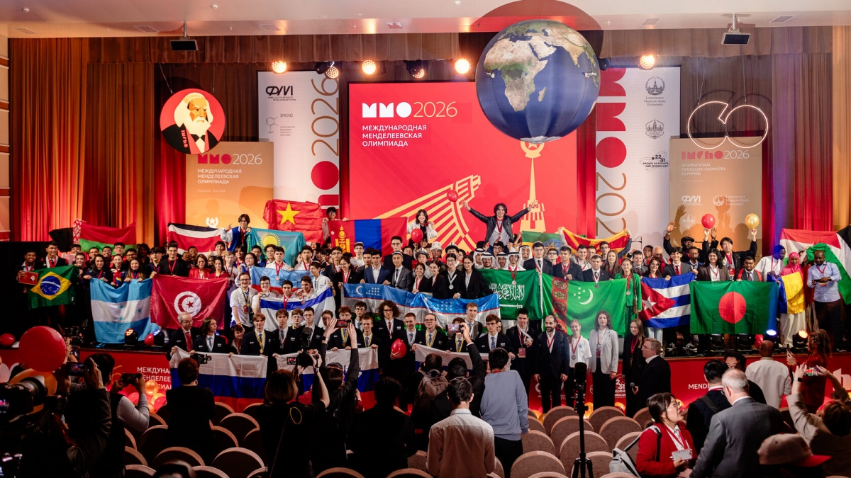Kỳ thi năm nay quy tụ khoảng 200 học sinh giỏi hóa học đến từ 37 quốc gia và vùng lãnh thổ. Ảnh: Thu Hà/VOV-Moscow