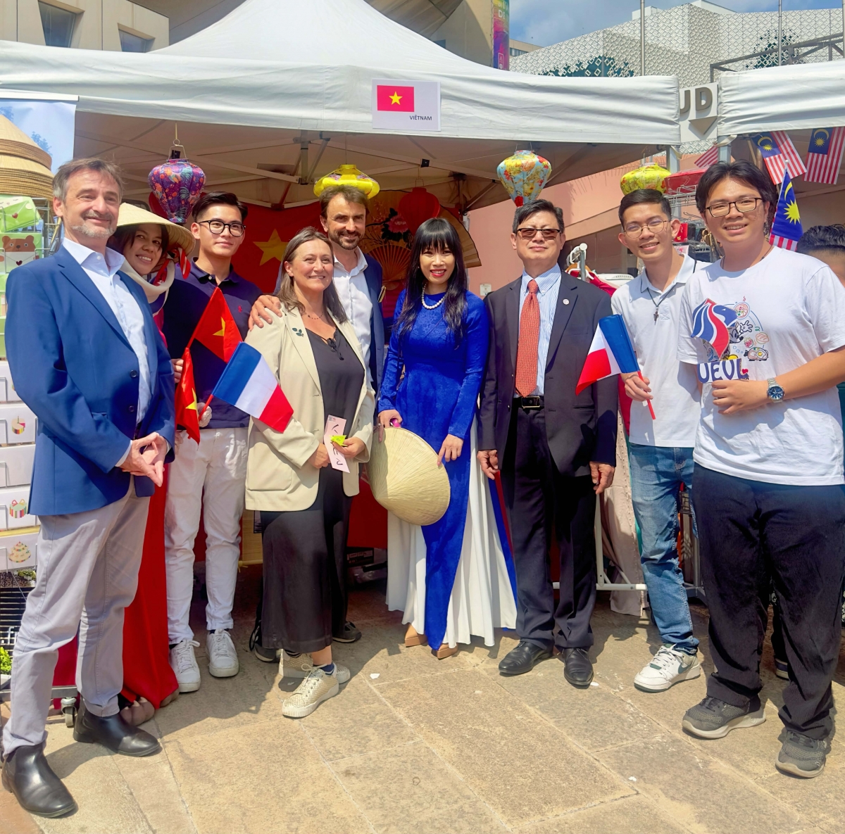 Hội tham gia Sự kiện văn hoá Châu Á - Journée des Cultures d’Asie 2025. Ảnh: NVCC