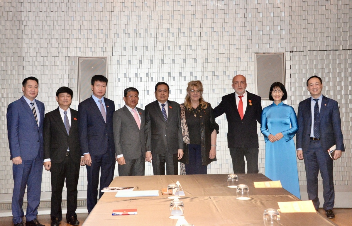 Blick auf das Treffen. (Foto: quochoi.vn)