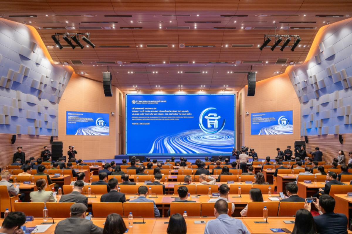 At the launch of Hanoi Innovation Center JSC on February 26, 2026 (Photo: baodautu.vn)