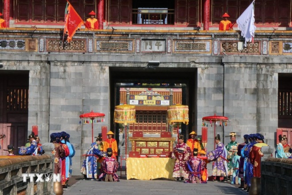 เปิดให้นักท่องเที่ยวเข้าชมฟรีรายการ "สิ่งมหัศจรรย์แห่งพระราชวัง " (Photo: TTXVN)