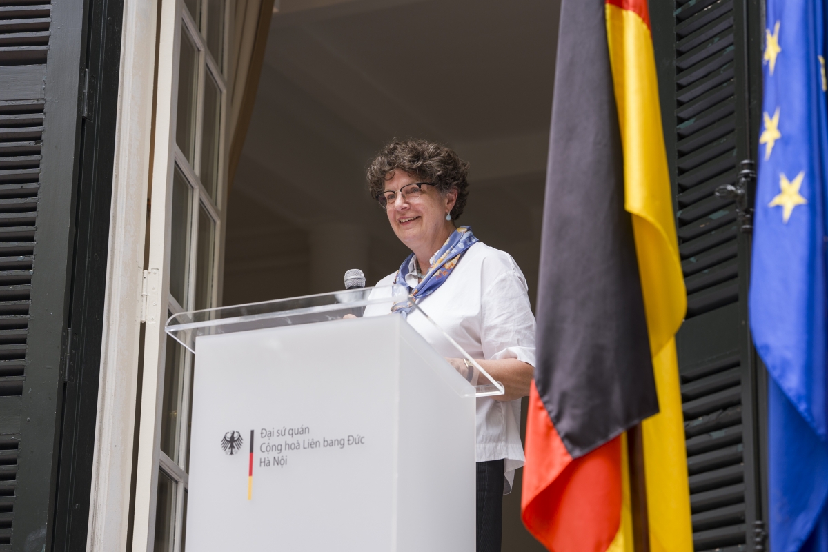 Die deutsche Botschafterin in Vietnam, Helga Margarete Barth. (Foto: Deutsche Botschaft)