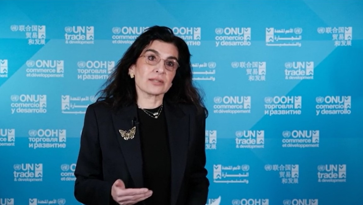 Bà Frida Youssef, Trưởng bộ phận vận tải của Cơ quan Liên hợp quốc về Thương mại và Phát triển. Nguồn: REUTERS