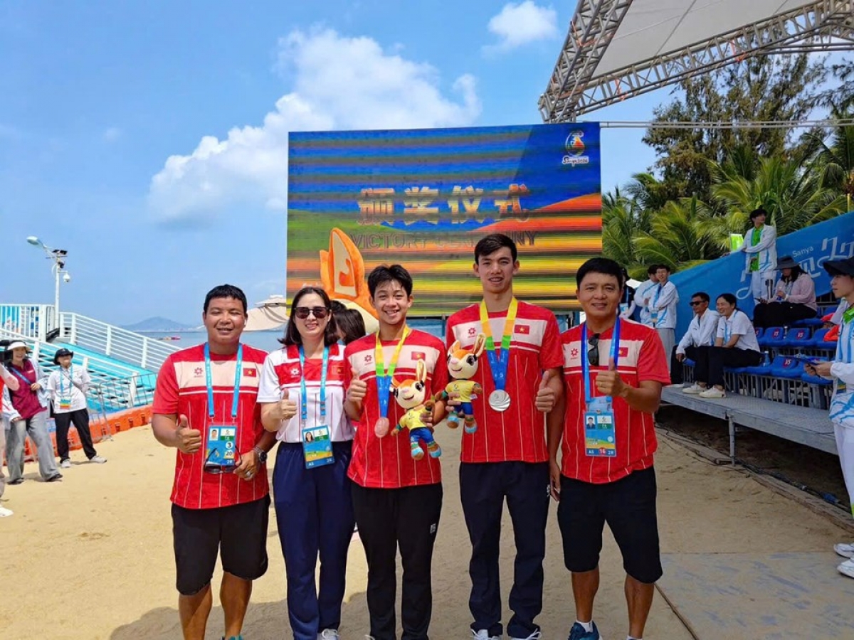 Die vietnamesischen Schwimmer gewinnen bei den Spielen drei Medaillen. (Foto: baovanhoa.vn)