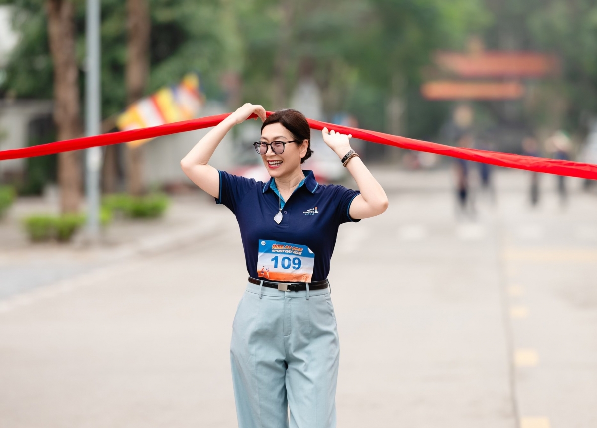 Ths Phạm Thị Cúc Hà, đồng sáng lập trường liên cấp quốc tế Hanoi Adelaide School. Ảnh nvcc