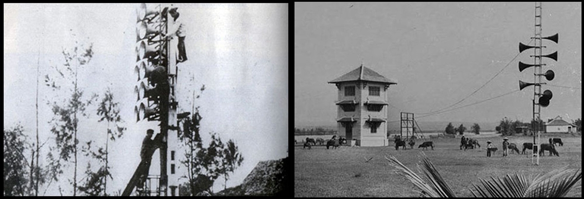 境界線で繰り広げられた「スピーカー戦」と「旗戦」。北側の人々の不屈の意志と南への思いを示す（写真：baotanglichsu.vn）