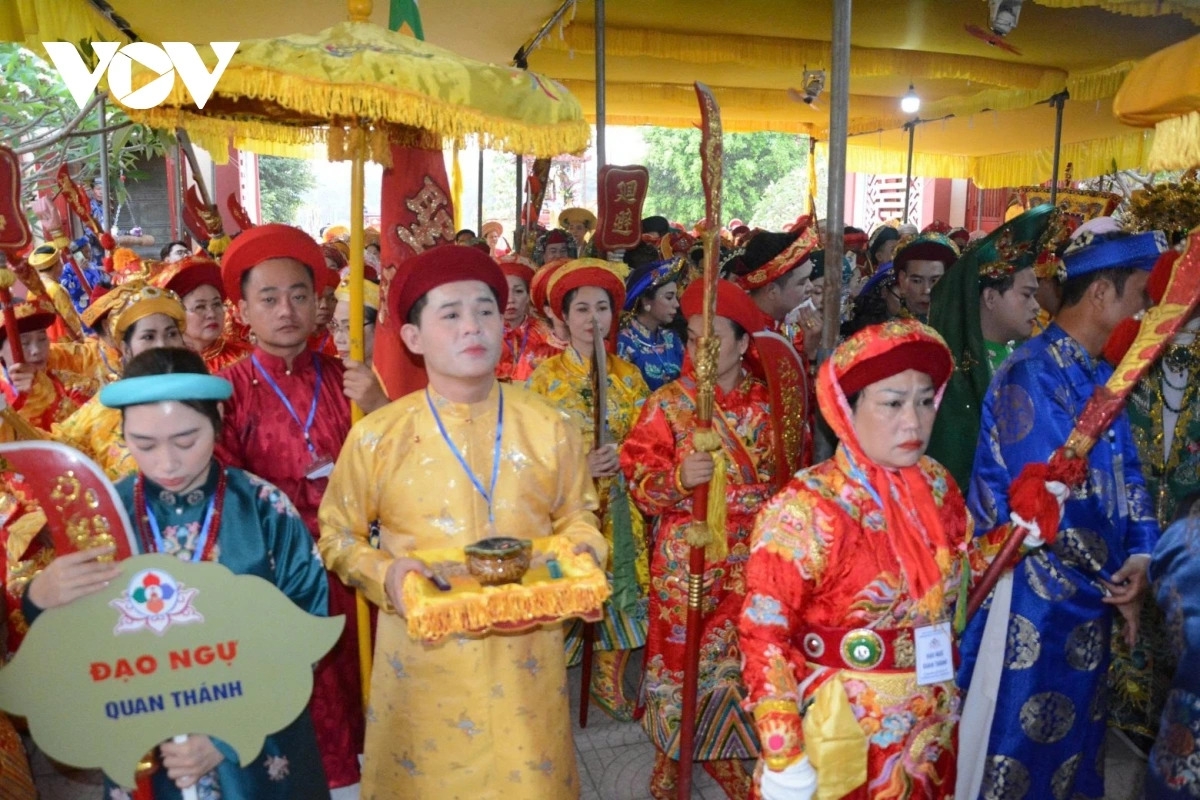 The Hue Nam Temple Festival is a religious festival and a distinctive cultural symbol of Hue (Photo: VOV)