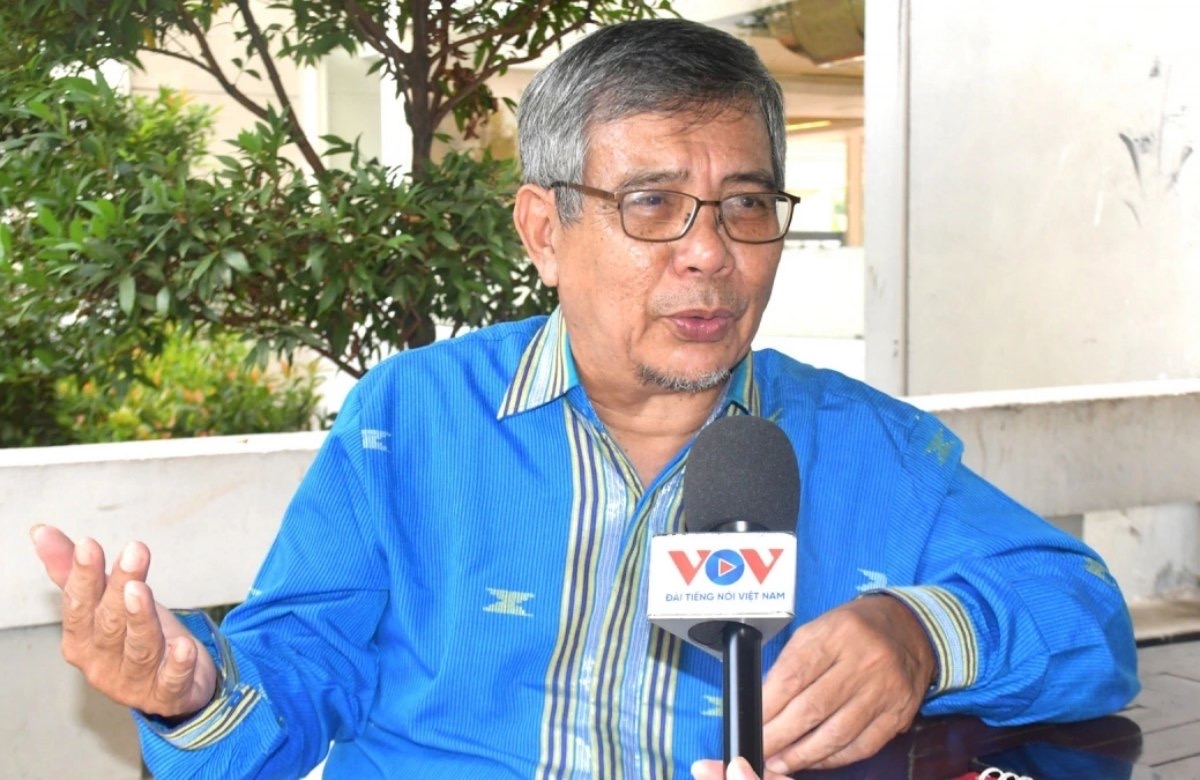 Mantan redaktur Kantor Berita Antara, Anthony. Foto: VOV